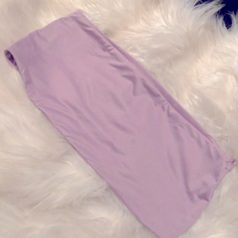 Lilac Bandeau/Crop Top